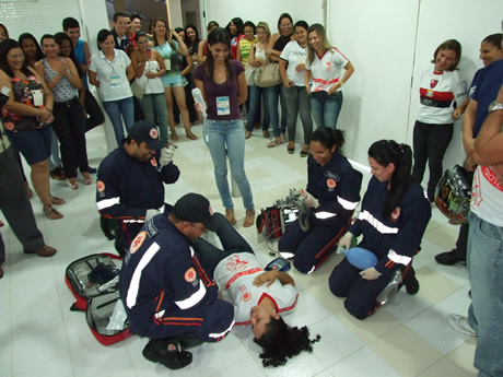 I SENFFA - 3º Dia - Simulação de atendimento do SAMU