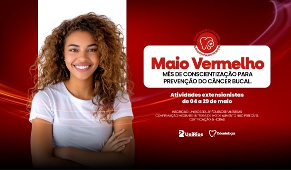 Projeto Maio Vermelho alia conscientização sobre câncer bucal e doação de alimento