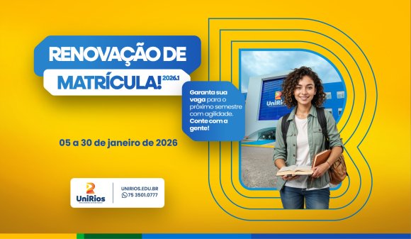 Rematrícula Presencial e EAD 2026.1: Confira edital e orientações de como fazer de forma rápida e fácil