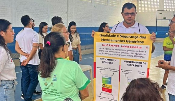 Qualidade e Segurança dos Medicamentos Genéricos são tema de ação educativa promovida pelo curso de Farmácia