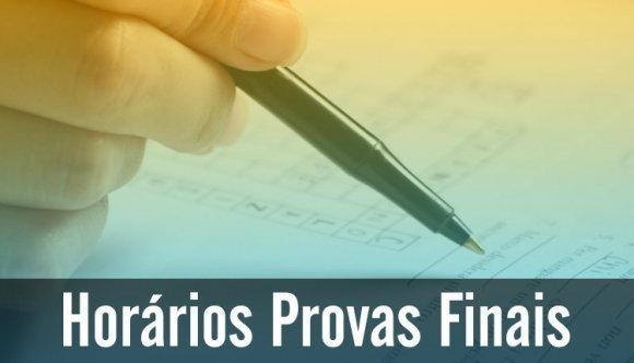 Horários das AVALIAÇÕES FINAIS do semestre 2025.1 - Cursos Presenciais