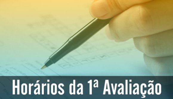 Direito - Horário das Avaliações Institucionais da 1ª Etapa - Turma do 1º período