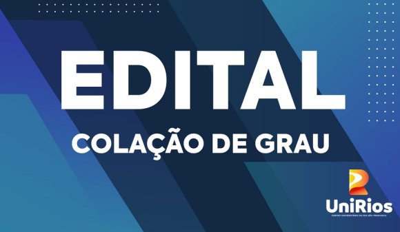 PRORROGAÇÃO: Colação de grau dos formandos 2025.2 e semestres anteriores