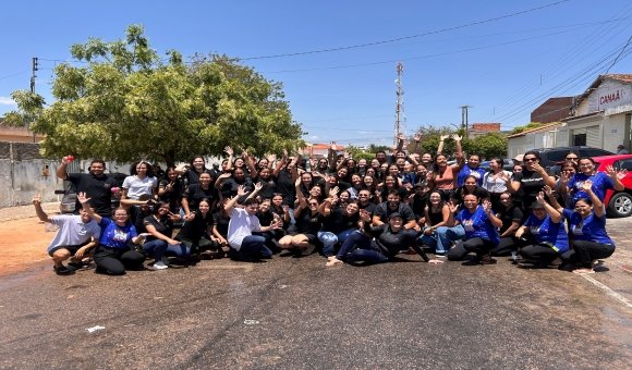 Cursos de Psicologia e Fisioterapia realizam 2ª edição da Rua do Lazer na Creche Casulo Lar da Criança Feliz