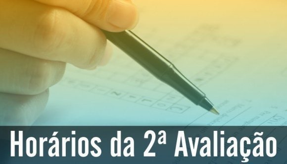 Horários das Avaliações Institucionais da 2ª Etapa - CURSOS PRESENCIAIS - 2025.2