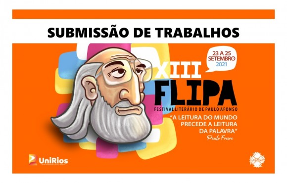 XIII FLIPA: Inscrições abertas para a Submissão de Trabalhos